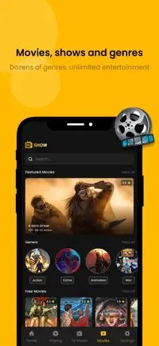 cricify Movies and shows